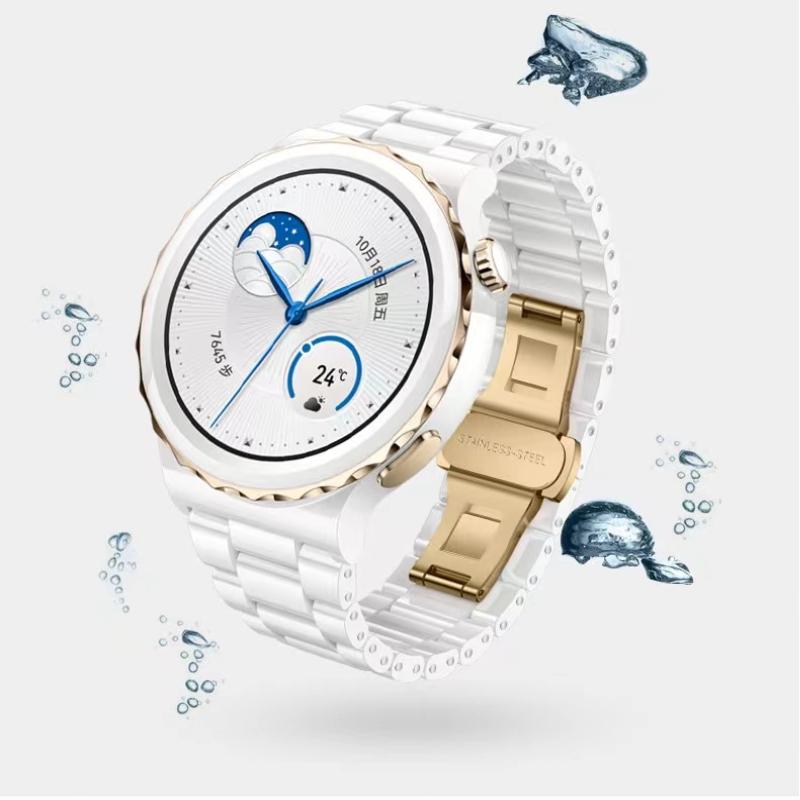 Cinturino in Ceramica 22mm 20mm per Huawei Watch GT3 Pro 46mm/43mm Bracciale in Metallo Cinturino da Polso per Samsung Watch 5/4/3 Amazfit GTR/Stratos