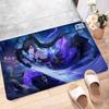 T-Tower of Fantasy Cartoon Floor Mat Nordic Style Home Doormat Bathroom-Toilet Mats Bedroom Hotel Decor Mat