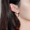 Elegant Lady's Flower Natural Pearl Pendant Earrings For Woman Fashion Jewelry Party Girl's Simple Sweet Earrings Gift 2024