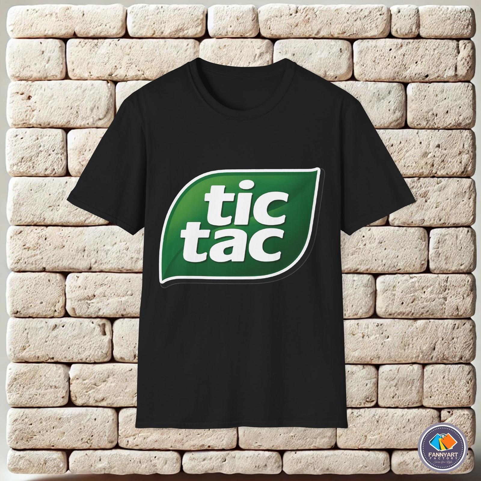 Унисекс футболка с логотипом Tic Tac XXXL