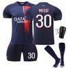 Paris Saint-Germain Home Jersey 23-24 Season 30 Messi Men Soccer Shirt