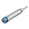 Kyoto Tool (KTC) 40V Compatible Impact Driver Flex Socket Bit, 17mm, Impregnable (Hex) BZP63AF-17