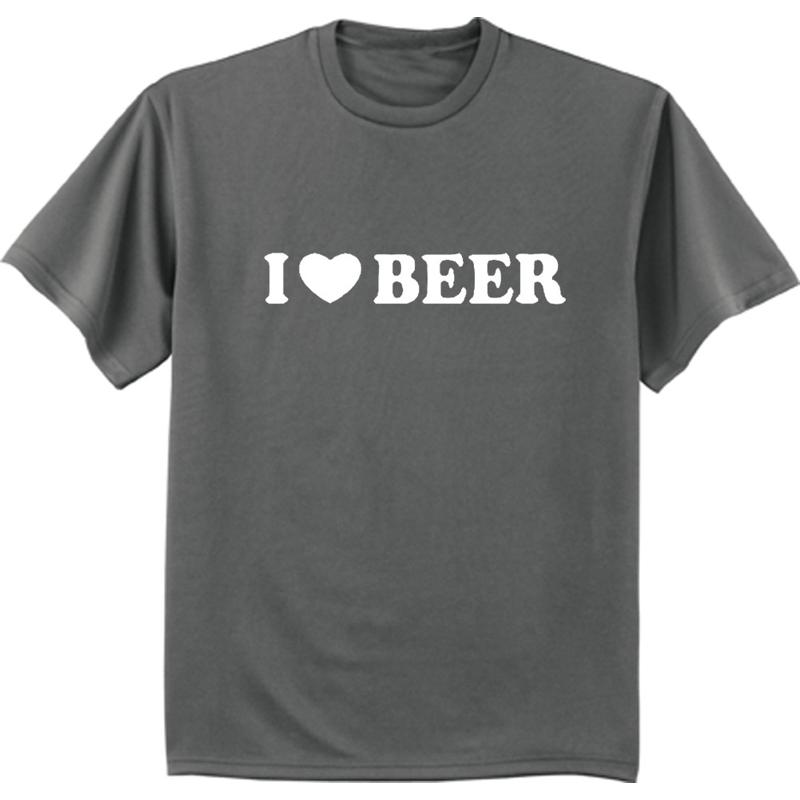 Big And Tall T Shirt I Love Beer Decal Graphic Tee King Size Unisexs Bigunisex Gear