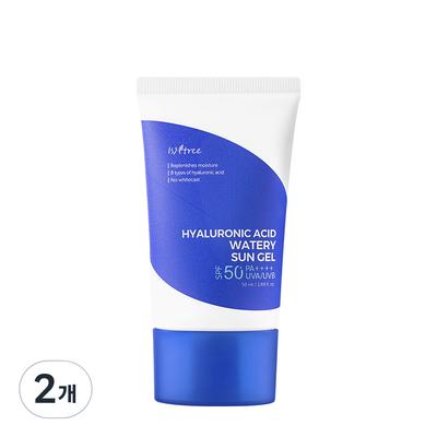 Hyaluronic Acid Watery Sun Gel SPF50+ PA++++, 50ml, 2 Units