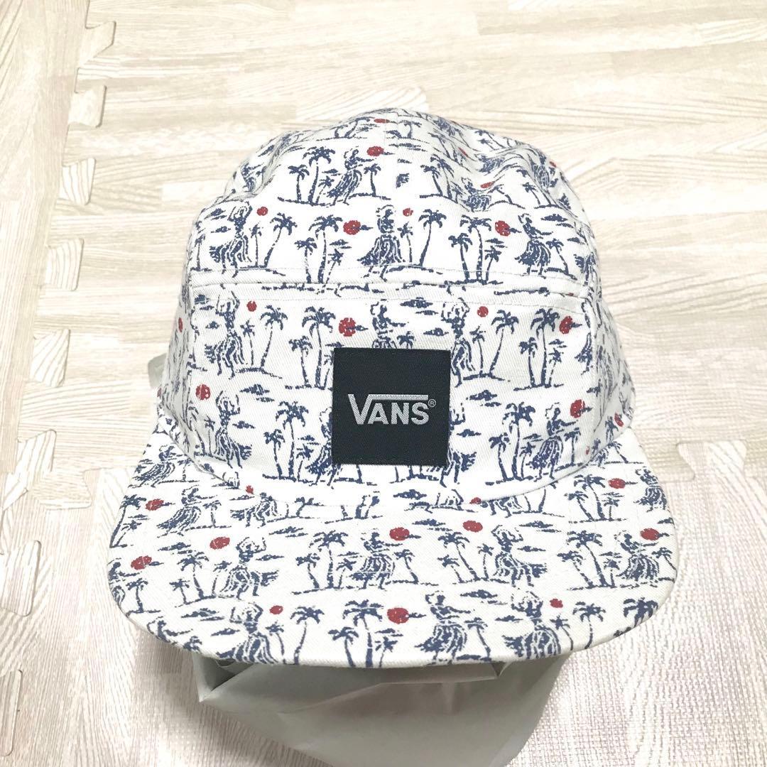 Used VANS aloha pattern jet cap is in good condition (^^)