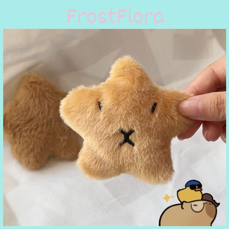 Cute Capybara Plush Keychain Toy Wholesale 10cm Height Short Plush Sound Making