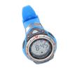 Men Digital Sports Watch 50M Waterproof LED Backlight Dual Time Display Stopwatch Week Calendar Alarm Outdoor Watch Blue