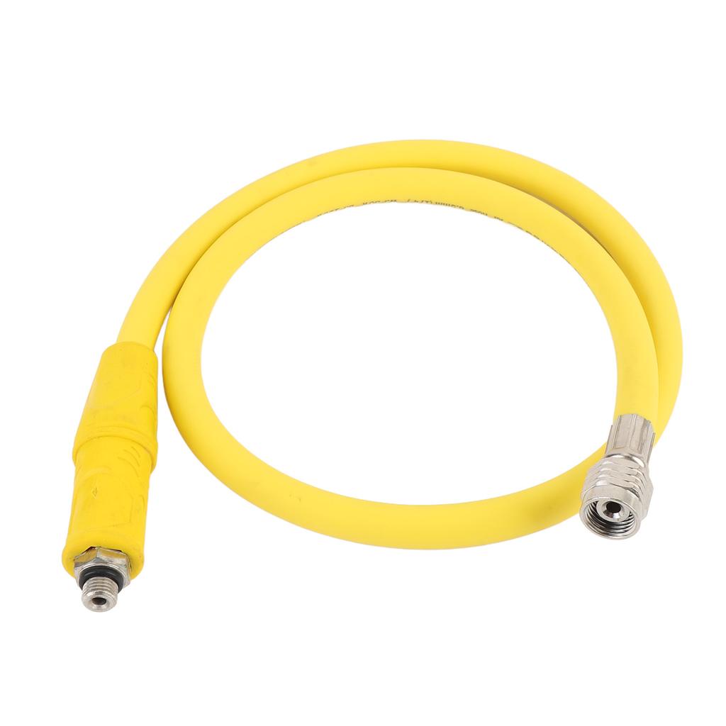 Diving Medium Pressure Hose 31.5 Inch PVC Aluminum Medium Pressure Tube for Second Stage Regulator Scuba Diving