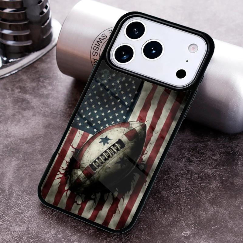 Rugby Football Sport Phone Case for iPhone 17 16 15 Pro Max Air 14 13 12 11 Plus Shockproof Capa Cover