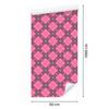 Pink Checkered Wallpaper Powder Pink, Purple and Pink 50x1000