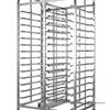 Commercial Multi-Layer Stainless Steel Baking Trolley with Enclosed Bread Rack and Aluminum Alloy Trays