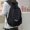 Large Capacity Backpack Men's Letter Print Schoolbag Women's Backpack
