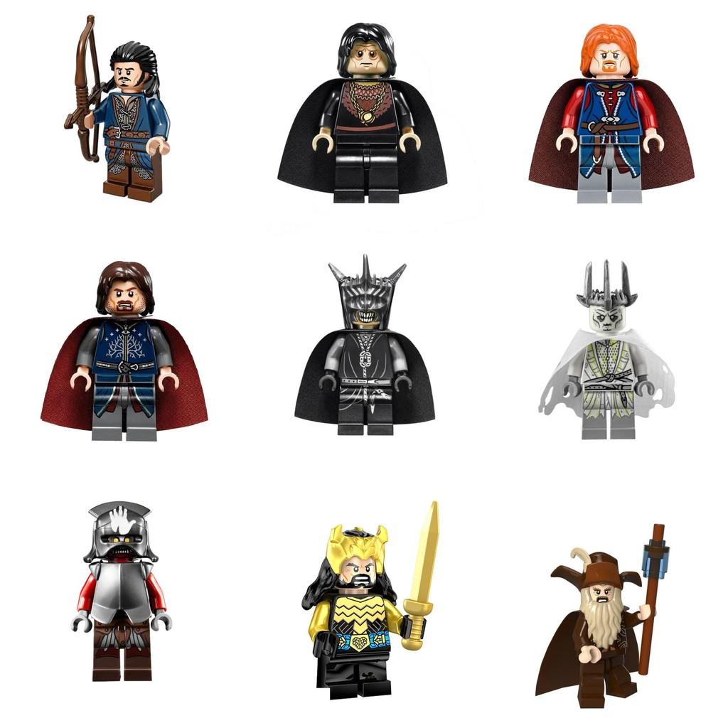 Lord Of The The Rings Hobbit Building Block Toy Mini Figures Fit Gift Children