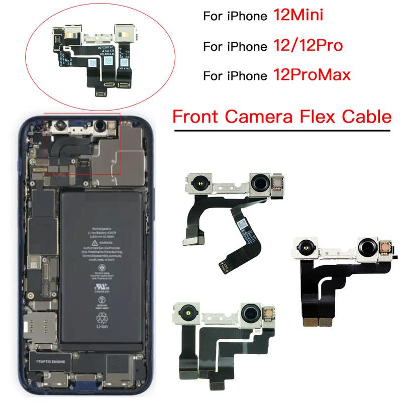 Náhradní flex kabel přední kamery pro iPhone 12 Mini Pro Max Modul čočky 12MP Face ID