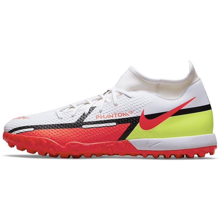 Nike Phantom GT 2 Academy DF Round Toe Lace-Up TF (Rubber Studs) Shock Absorbing Non-Slip Wear-Resistant Soccer Shoes Unisex Soccer Shoes DC0802-167