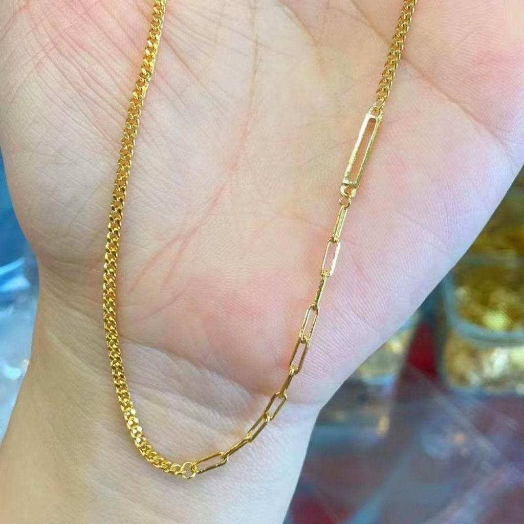 Women's Gold-Plated Versatile Clavicle Necklace - Luxurious, High-End, and Long-Lasting