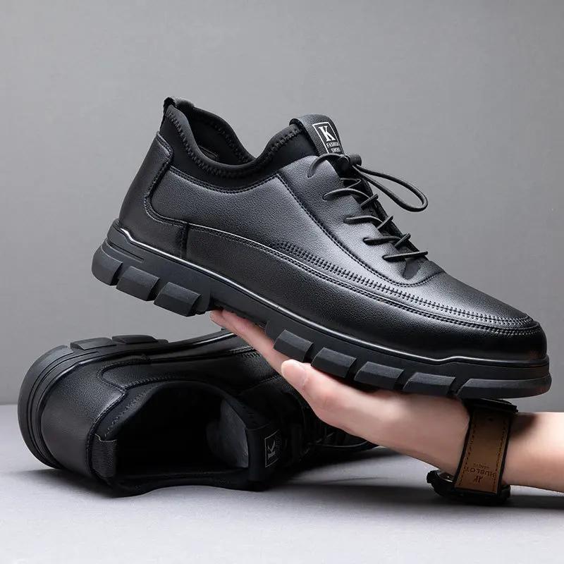 Spring Autumn New Special Offer Men's Shoes Fashion Trend Low Cut Casual Shoes Outdoor Thick Soled Wear Resistant Sports Shoes