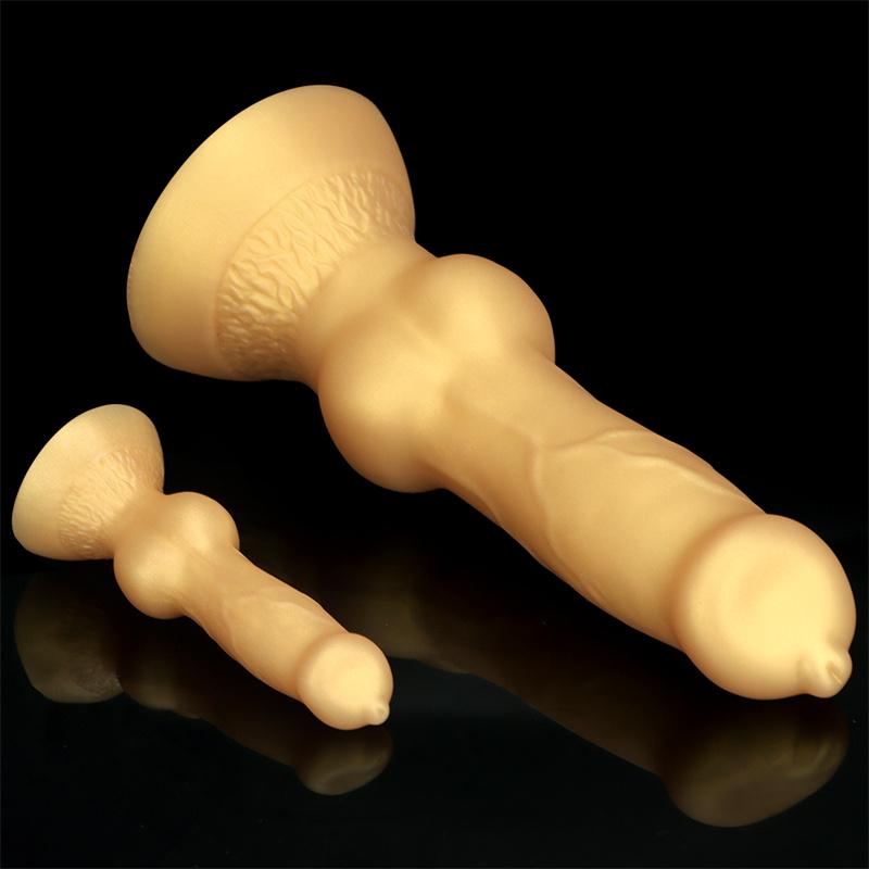 Dog Dick Dildo Extra Large Alien Super Soft Animal Dildo Ženská masturbační lisovací tyč