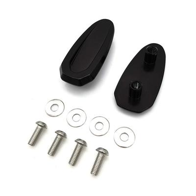 Rearview Mirror Block Off Base Plate Cover Mount For 19-23 BMW S1000RR S 1000 RR