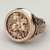 Multi-Color Personalized Horseback Riding Retro Ring Creative Single Product Creative Beauty