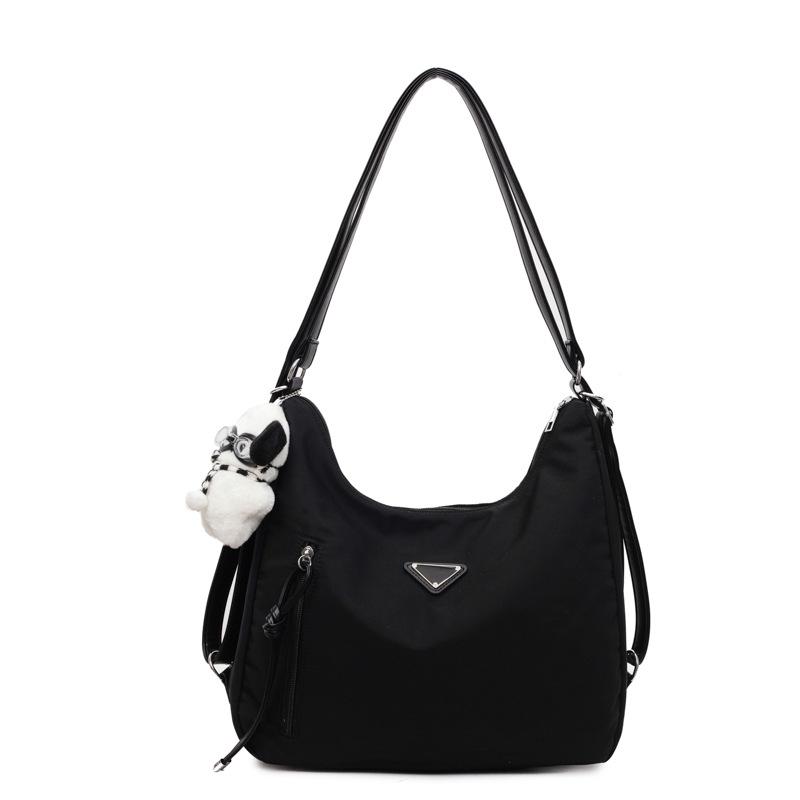 Szykowna Torba na Ramię Crossbody: Wysokiej jakości, Jednolity kolor, Wszechstronny, Duża pojemność