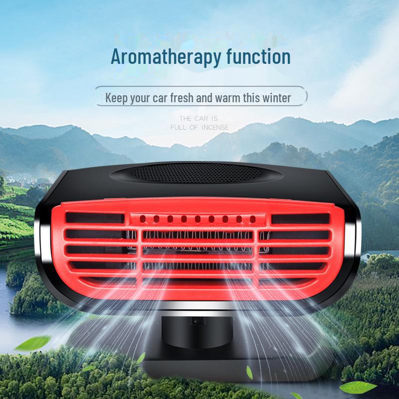 New Aromatherapy Car Heater and Defogger - Heats, Cools, Defrosts, and Defogs