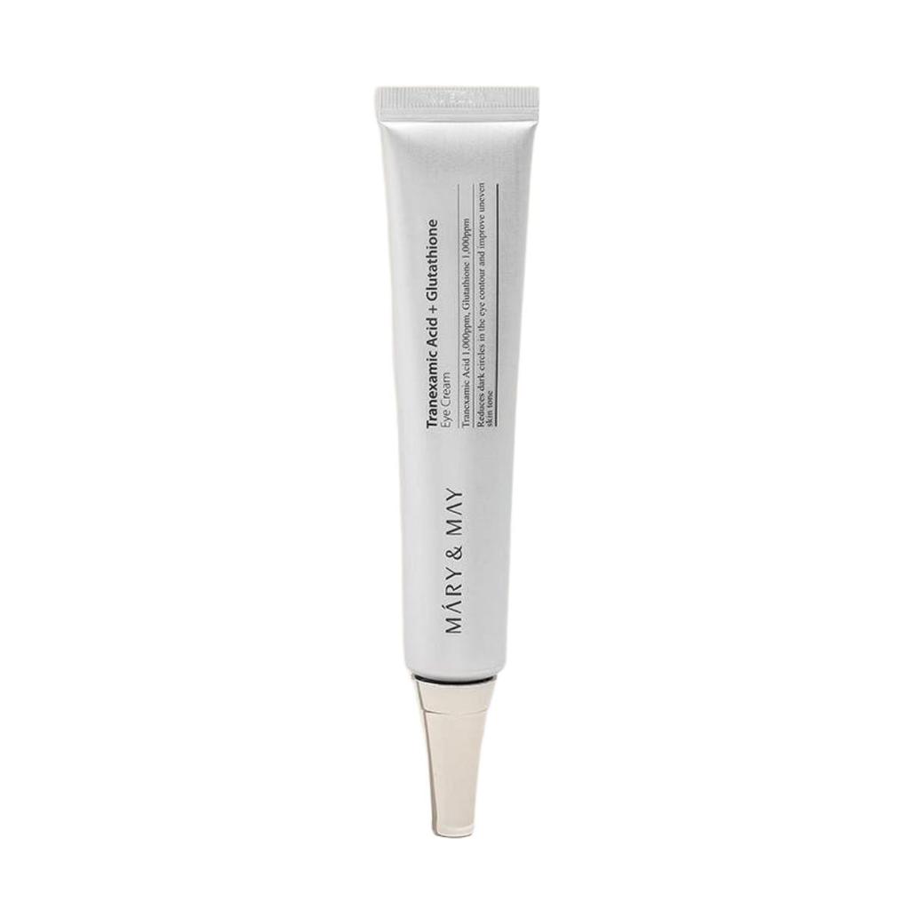 Mary&May Tranexamic Acid + Glutathione Eye Cream 30ml (Brightening & Firming Undereye Care)