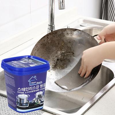 500g Kochgeschirrreiniger Küchenwaschpaste Haushalts-Edelstahl-Reinigungspaste