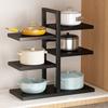 Kitchen stainless steel storage rack, sink, multi-layer household rack, kitchen supplies Pot rack is specially designed for storing pots and utensils