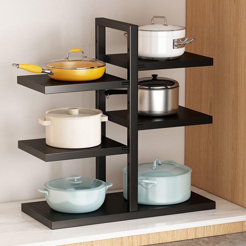 Kitchen stainless steel storage rack, sink, multi-layer household rack, kitchen supplies Pot rack is specially designed for storing pots and utensils