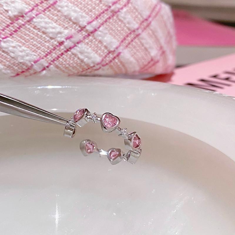 

Design Heart Unique Copper Ring For Women Adjustable For Trendy Ins Inspired 2023 Look