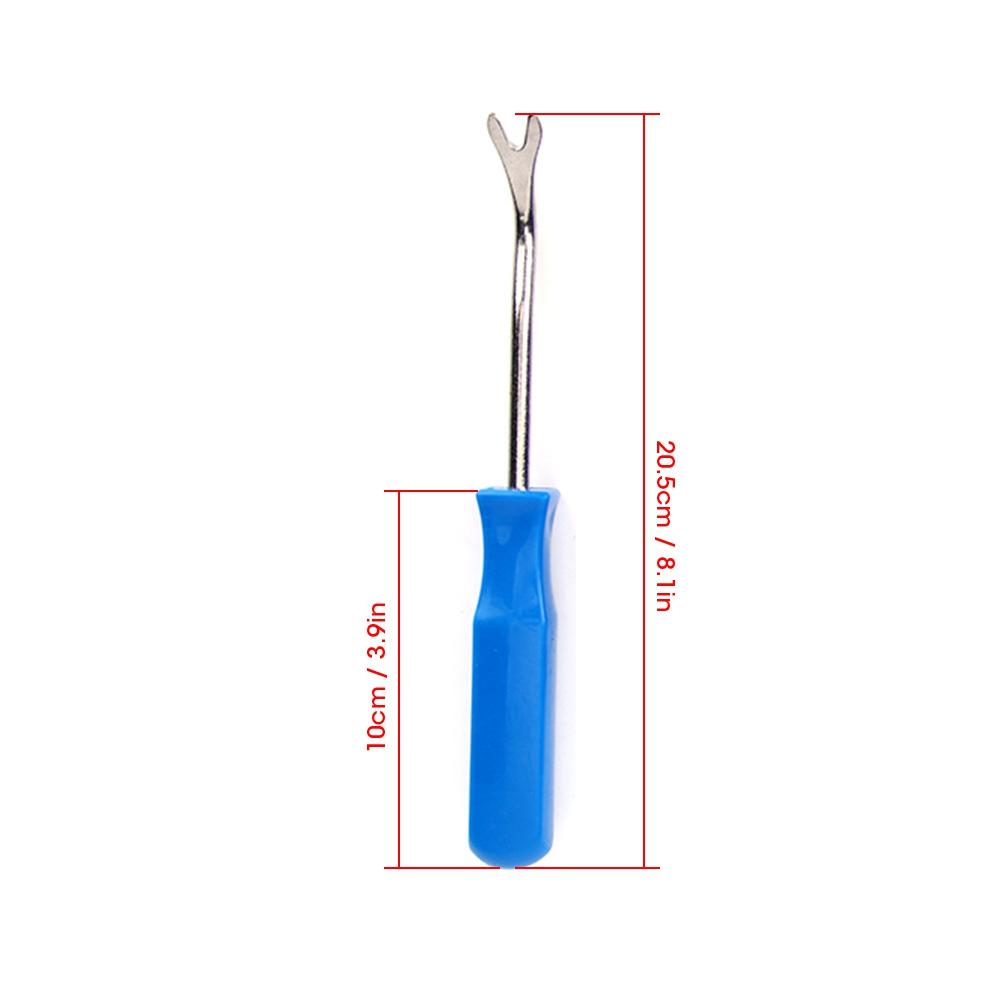 8pcs Car Interior Trim Disassembly Pry 6in Audio Navigation Removal Repair Tool KitBlue