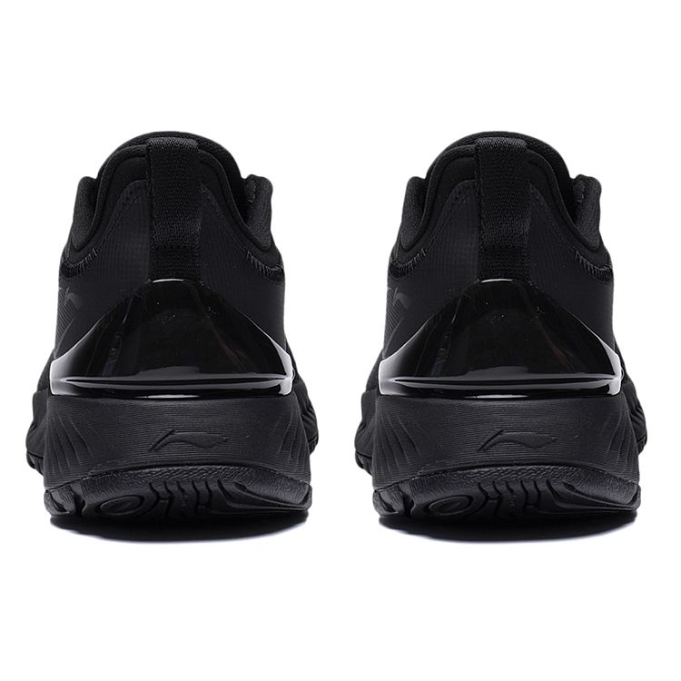 Li Ning Yue Ying Element Low Top Running Shoes Men Sneakers Black ARHS007-5