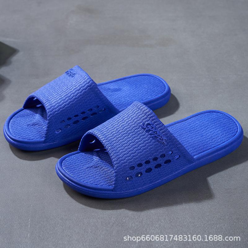 Slippers Men's Summer Outer Wear Thick-bottomed Trendy Brand Korean Version Couple Home Indoor Bathing Non-slip Breathable Outdoor Cool Slippers