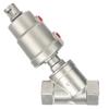 304 Stainless steel angle seat valve pneumatic high temperature and corrosion resistant steam shut-off valve DN15 DN20 DN25 DN50