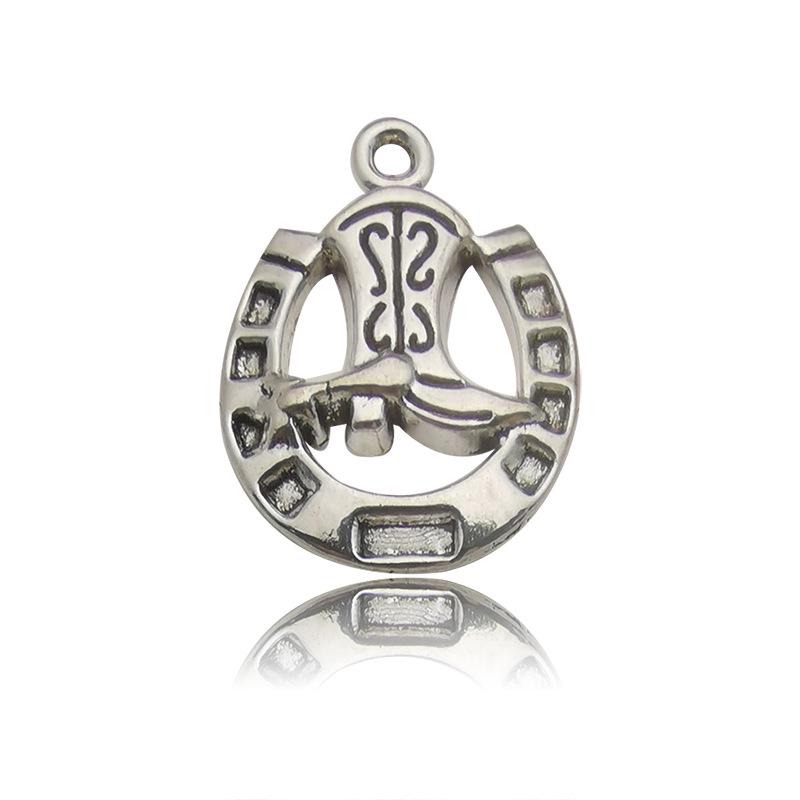 Western Cowboy Series: Gun & Boots Alloy Jewelry - Bracelet and Necklace Pendants