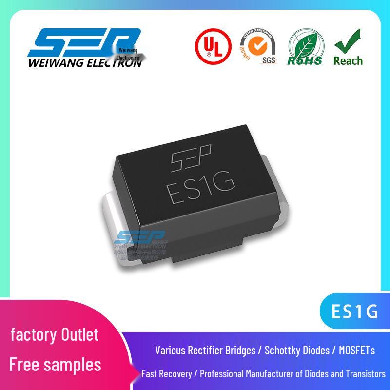 SEP Brand ES1G SMA Surface Mount Large Chip Fast Recovery Diode