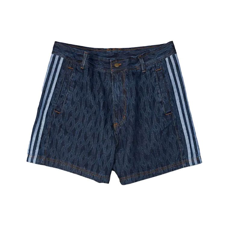 

Adidas Оригинальные джинсовые шорты с принтом Originals X Ivy Park Унисекс шорты Синие H61702 24
