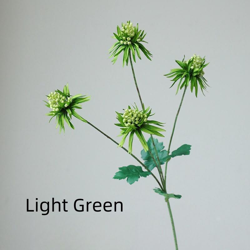 Artificial of Single Branch Multi Grain Fruit Green Plants Living Room Wedding Background Wall Decoration Balcony Decoration Hairpin Material Celery