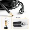 YUET 15m (50ft) High-Pressure Washer Replacement Hose for Kärcher K Series Household Washers, K2, K3, K4, K5, and K7, Click Bayonet to M22-14mm Thread