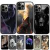 Animal Wolf Roar Phone Case Cover For iPhone 17 Air 15 16 14 13 12 Pro Max 11 Pro Max Plus Coque Shell