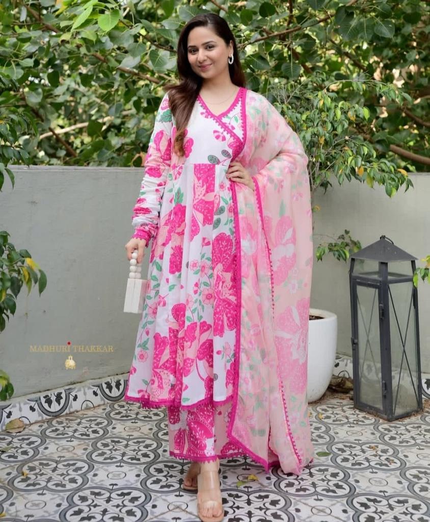 Indian Women Designer Kurta Pant Dupatta Set Bollywood Top Tunic Salwar Suit Kurti Dress