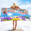Oversized Soft Beach Towel ,Flowers Extra Large Big Pool Swim Travel Towels Blanket Super Soft Quick Dry Bath Towels For Women