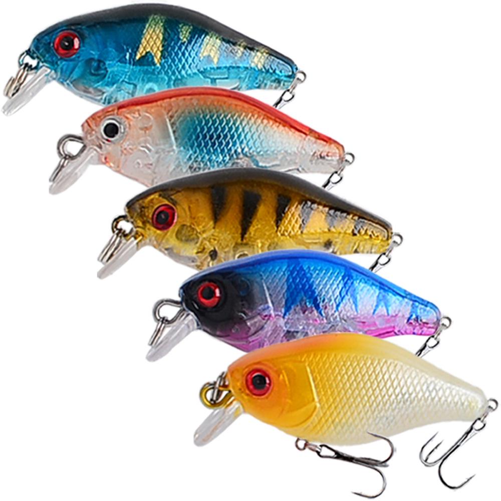 Small Floating Rock Fat Guy Fishing Lure - 4.5cm/4g Simulated Bait for Asp and Bass