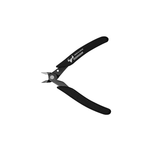 Tsunoda KingTTC Nippers, 120mm, FC-120, for Plastic Model and Electronic Work, Lightweight, with Spring