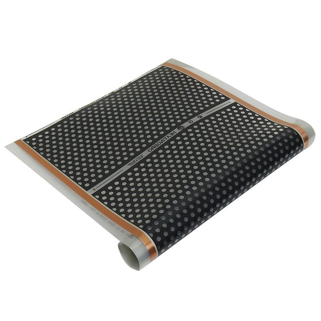 AC 200~240V 220W/m Infrared Heating Film Width Underfloor Heating Film 50/60Hz Electric Warm Floor System Heating Foil Mat  50CM