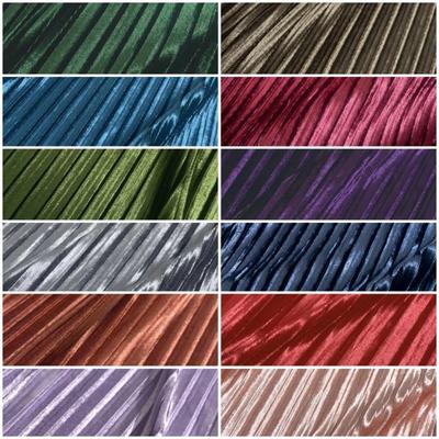Einfarbig 100 x 150 cm Plissee Satin Stoff Pro Meter Handarbeit Kleid Rock Kostüm Kleidung Diy Nähtuch Weich Glänzend Glatt