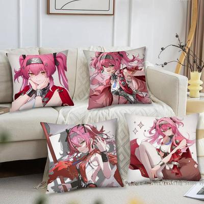 Lupa Anime Game WWuthering Waves Pillow Case Fashion Square Pillowcase Bedroom Sofa Room Ins Decoration Leisure