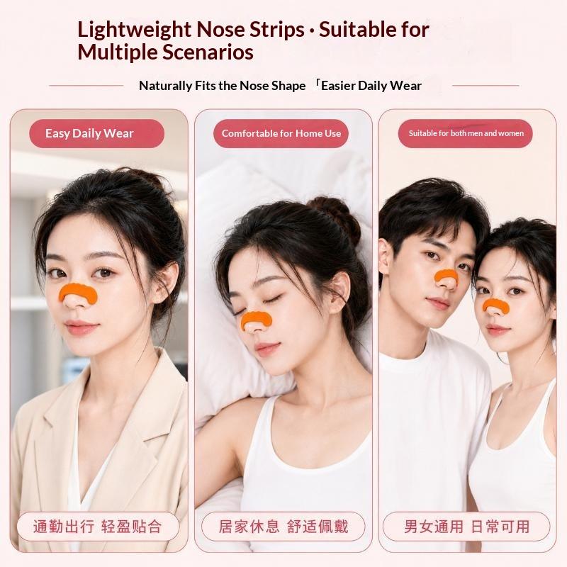 Memory Support Nose Shaping Strips Bridge Lifting Up Reusable Nose Lifter Adjustable Breathable Nose Wings Slimming Stickers