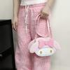 New Sanrio Melodi Polyurethane Shoulder Bag, Crossbody Bag Women's Pink My Melody MM23016-12